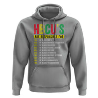 HBCUs Are Responsible For Black Excellence Hoodie Powerful Education Impact Statistics Pride