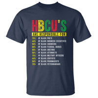 HBCUs Are Responsible For Black Excellence T Shirt Powerful Education Impact Statistics Pride