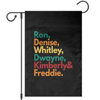 90s Black Sitcom HBCU Culture Tribute Garden Flag Ron Denise Whitley Dwayne Kimberly Freddie