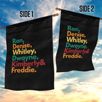 90s Black Sitcom HBCU Culture Tribute Garden Flag Ron Denise Whitley Dwayne Kimberly Freddie
