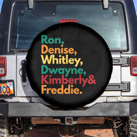 90s Black Sitcom HBCU Culture Tribute Spare Tire Cover Ron Denise Whitley Dwayne Kimberly Freddie