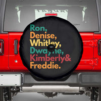 90s Black Sitcom HBCU Culture Tribute Spare Tire Cover Ron Denise Whitley Dwayne Kimberly Freddie