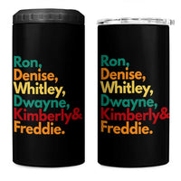 90s Black Sitcom HBCU Culture Tribute 4 in 1 Can Cooler Tumbler Ron Denise Whitley Dwayne Kimberly Freddie