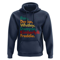 90s Black Sitcom HBCU Culture Tribute Hoodie Ron Denise Whitley Dwayne Kimberly Freddie