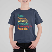 90s Black Sitcom HBCU Culture Tribute T Shirt For Kid Ron Denise Whitley Dwayne Kimberly Freddie