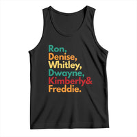 90s Black Sitcom HBCU Culture Tribute Tank Top Ron Denise Whitley Dwayne Kimberly Freddie