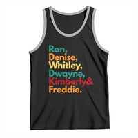 90s Black Sitcom HBCU Culture Tribute Tank Top Ron Denise Whitley Dwayne Kimberly Freddie