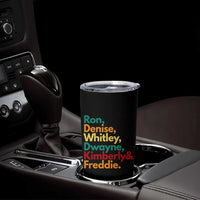 90s Black Sitcom HBCU Culture Tribute Tumbler Cup Ron Denise Whitley Dwayne Kimberly Freddie