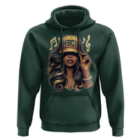 HBCU Queen Vibes Hoodie Melanin Music College Pride for Black Excellence Supporters