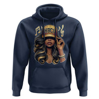 HBCU Queen Vibes Hoodie Melanin Music College Pride for Black Excellence Supporters