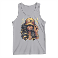 HBCU Queen Vibes Tank Top Melanin Music College Pride for Black Excellence Supporters