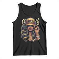 HBCU Queen Vibes Tank Top Melanin Music College Pride for Black Excellence Supporters