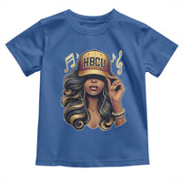 HBCU Queen Vibes Toddler T Shirt Melanin Music College Pride for Black Excellence Supporters