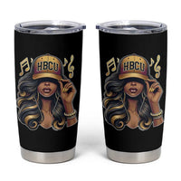 HBCU Queen Vibes Tumbler Cup Melanin Music College Pride for Black Excellence Supporters