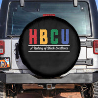 HBCU A History of Black Excellence Spare Tire Cover College Pride Statement Celebrating African American Achievement