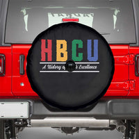 HBCU A History of Black Excellence Spare Tire Cover College Pride Statement Celebrating African American Achievement