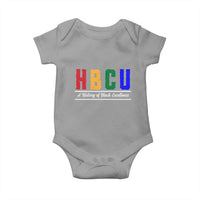 HBCU A History of Black Excellence Baby Onesie College Pride Statement Celebrating African American Achievement