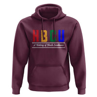 HBCU A History of Black Excellence Hoodie College Pride Statement Celebrating African American Achievement