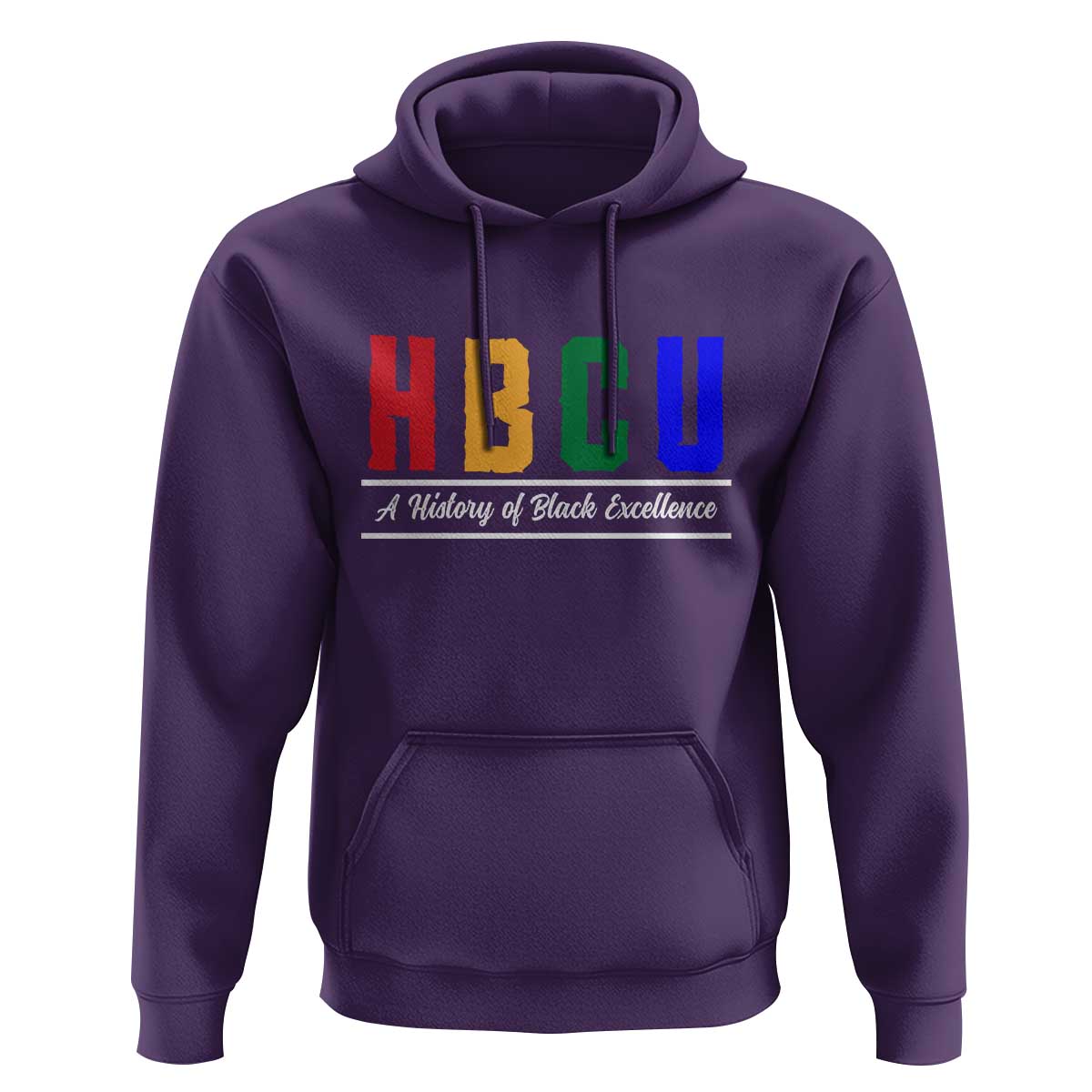 HBCU A History of Black Excellence Hoodie College Pride Statement Celebrating African American Achievement