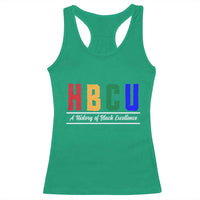 HBCU A History of Black Excellence Racerback Tank Top College Pride Statement Celebrating African American Achievement