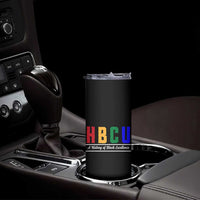 HBCU A History of Black Excellence Skinny Tumbler College Pride Statement Celebrating African American Achievement