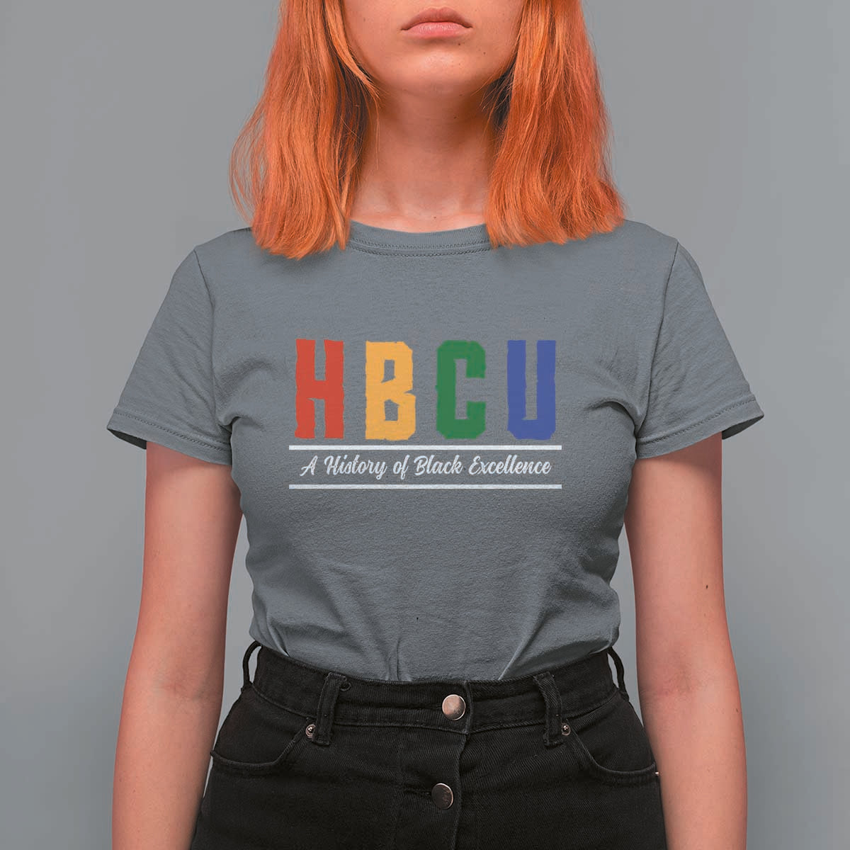 HBCU A History of Black Excellence T Shirt For Women College Pride Statement Celebrating African American Achievement