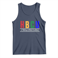HBCU A History of Black Excellence Tank Top College Pride Statement Celebrating African American Achievement