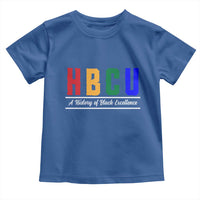 HBCU A History of Black Excellence Toddler T Shirt College Pride Statement Celebrating African American Achievement