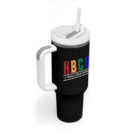HBCU A History of Black Excellence Tumbler With Handle College Pride Statement Celebrating African American Achievement