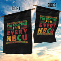 I’m Rooting for Every HBCU Garden Flag Pan African Pride College Support Statement