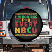 I’m Rooting for Every HBCU Spare Tire Cover Pan African Pride College Support Statement
