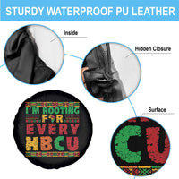 I’m Rooting for Every HBCU Spare Tire Cover Pan African Pride College Support Statement
