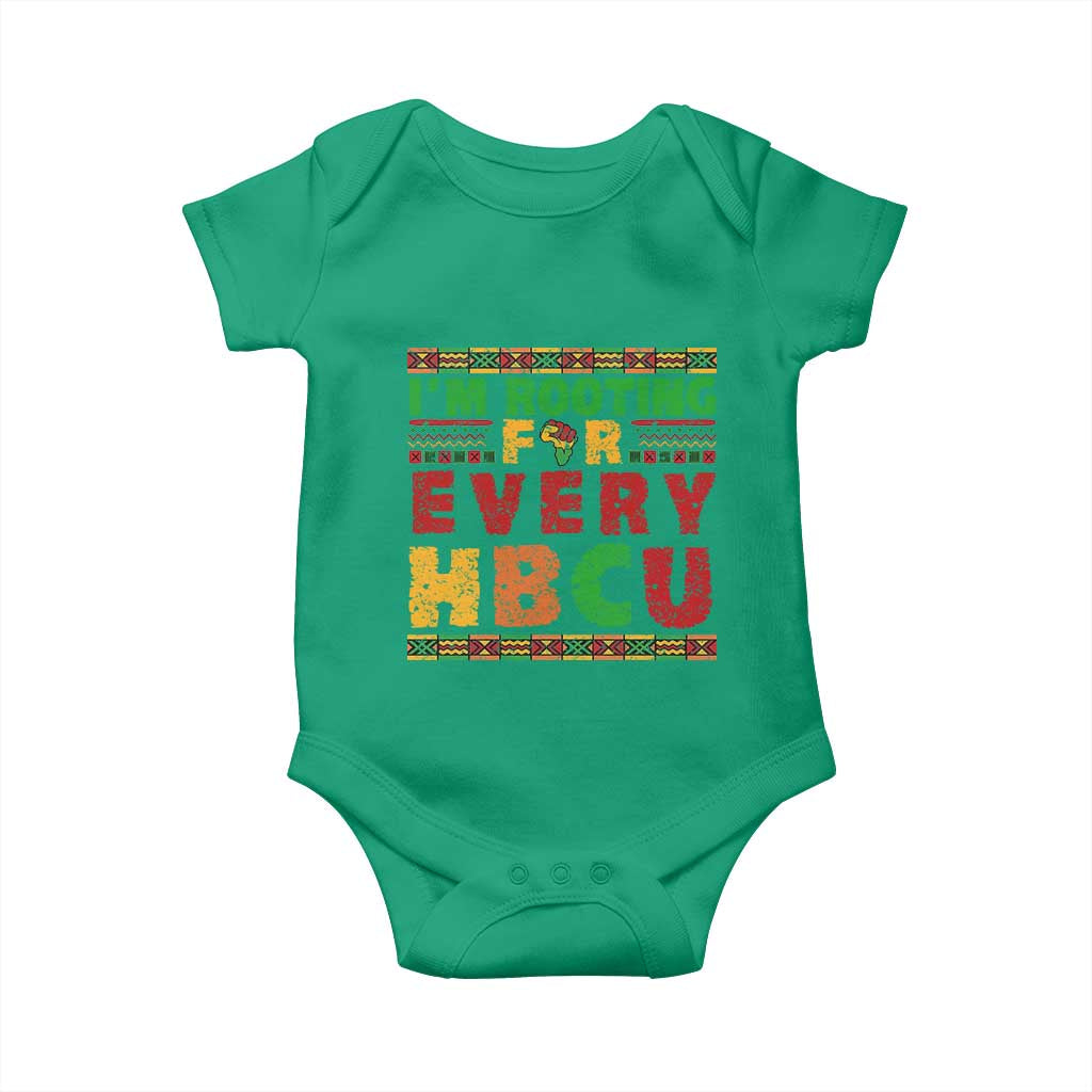 I’m Rooting for Every HBCU Baby Onesie Pan African Pride College Support Statement