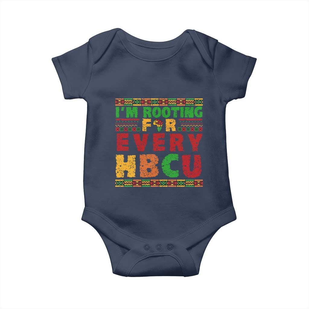 I’m Rooting for Every HBCU Baby Onesie Pan African Pride College Support Statement