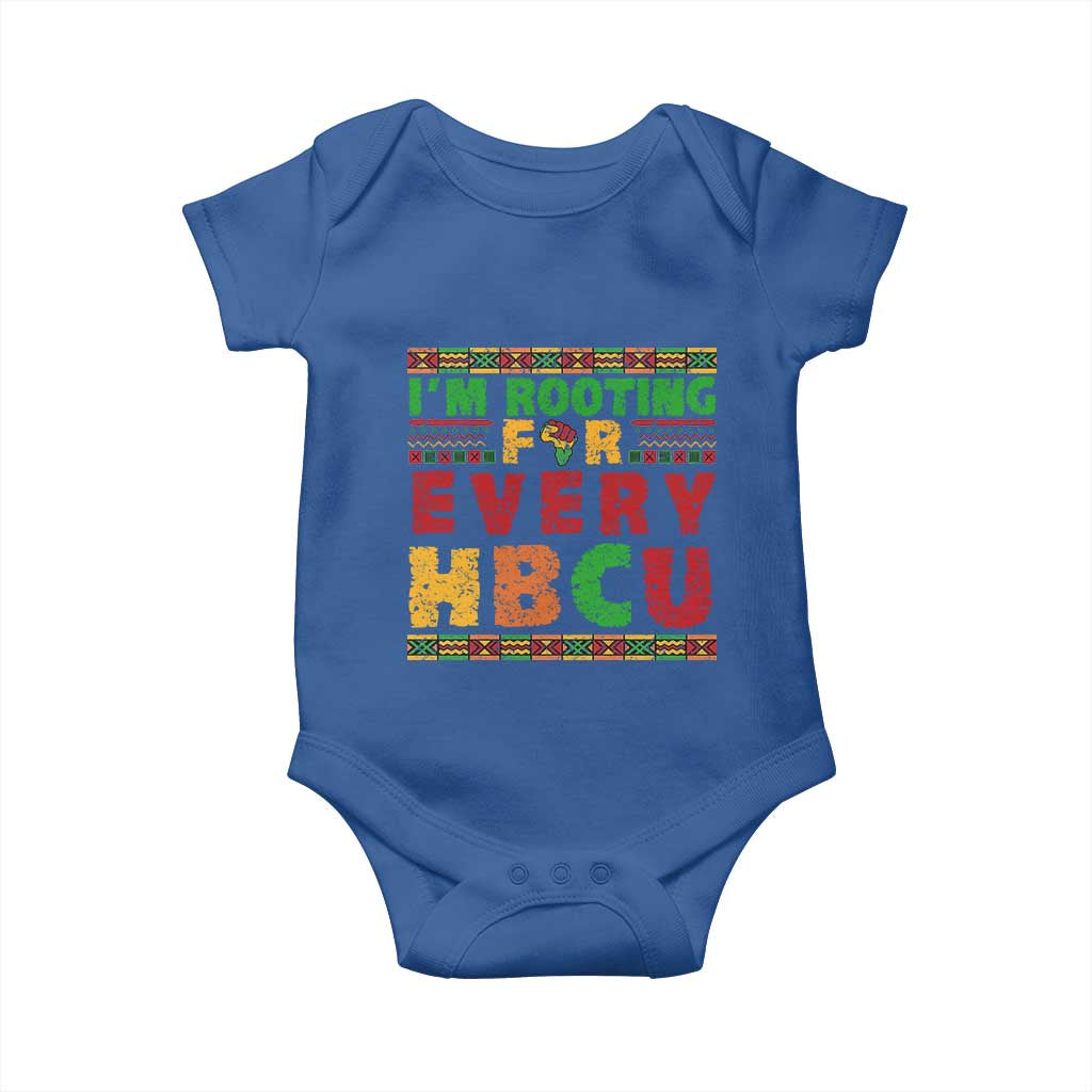 I’m Rooting for Every HBCU Baby Onesie Pan African Pride College Support Statement