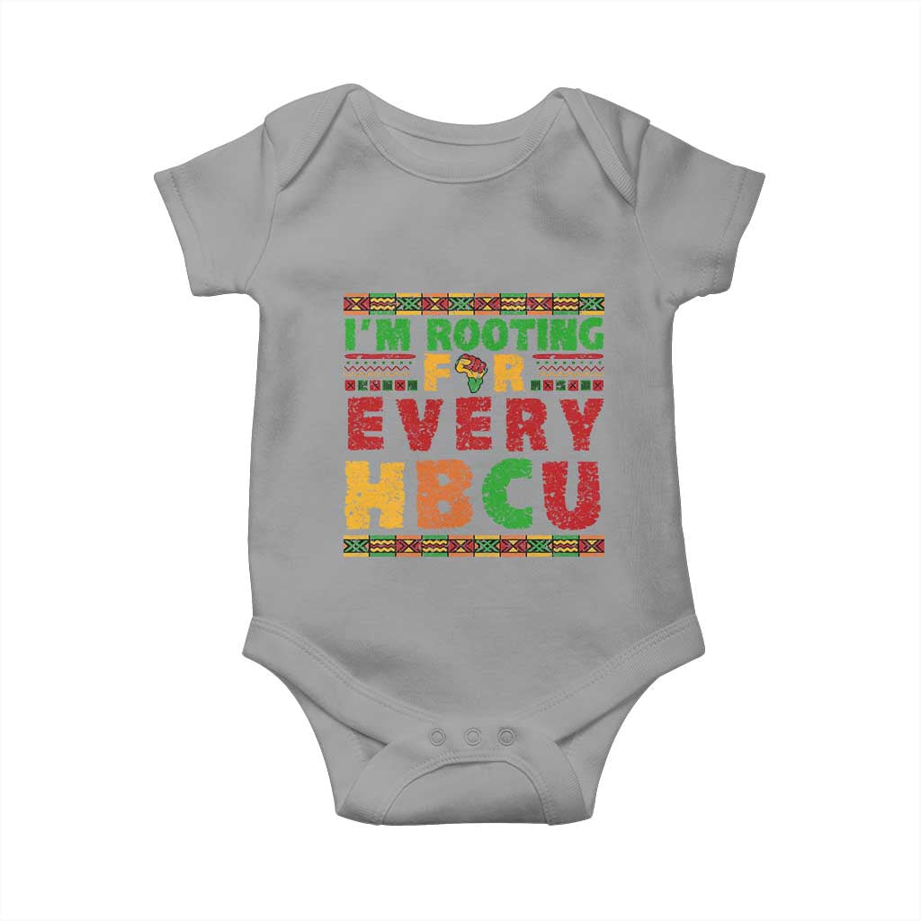 I’m Rooting for Every HBCU Baby Onesie Pan African Pride College Support Statement