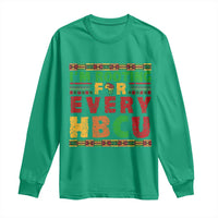 I’m Rooting for Every HBCU Long Sleeve Shirt Pan African Pride College Support Statement