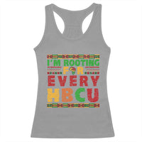 I’m Rooting for Every HBCU Racerback Tank Top Pan African Pride College Support Statement