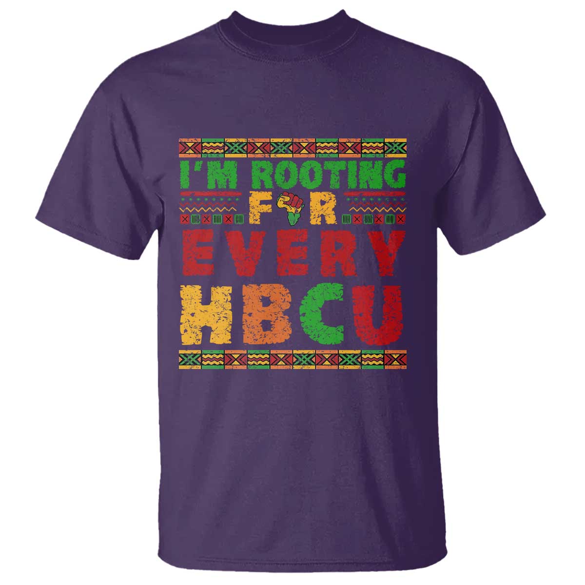 I’m Rooting for Every HBCU T Shirt Pan African Pride College Support Statement