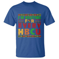 I’m Rooting for Every HBCU T Shirt Pan African Pride College Support Statement