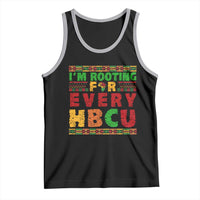 I’m Rooting for Every HBCU Tank Top Pan African Pride College Support Statement