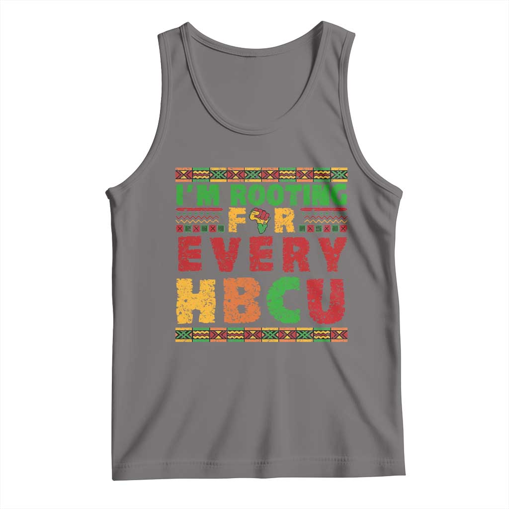 I’m Rooting for Every HBCU Tank Top Pan African Pride College Support Statement