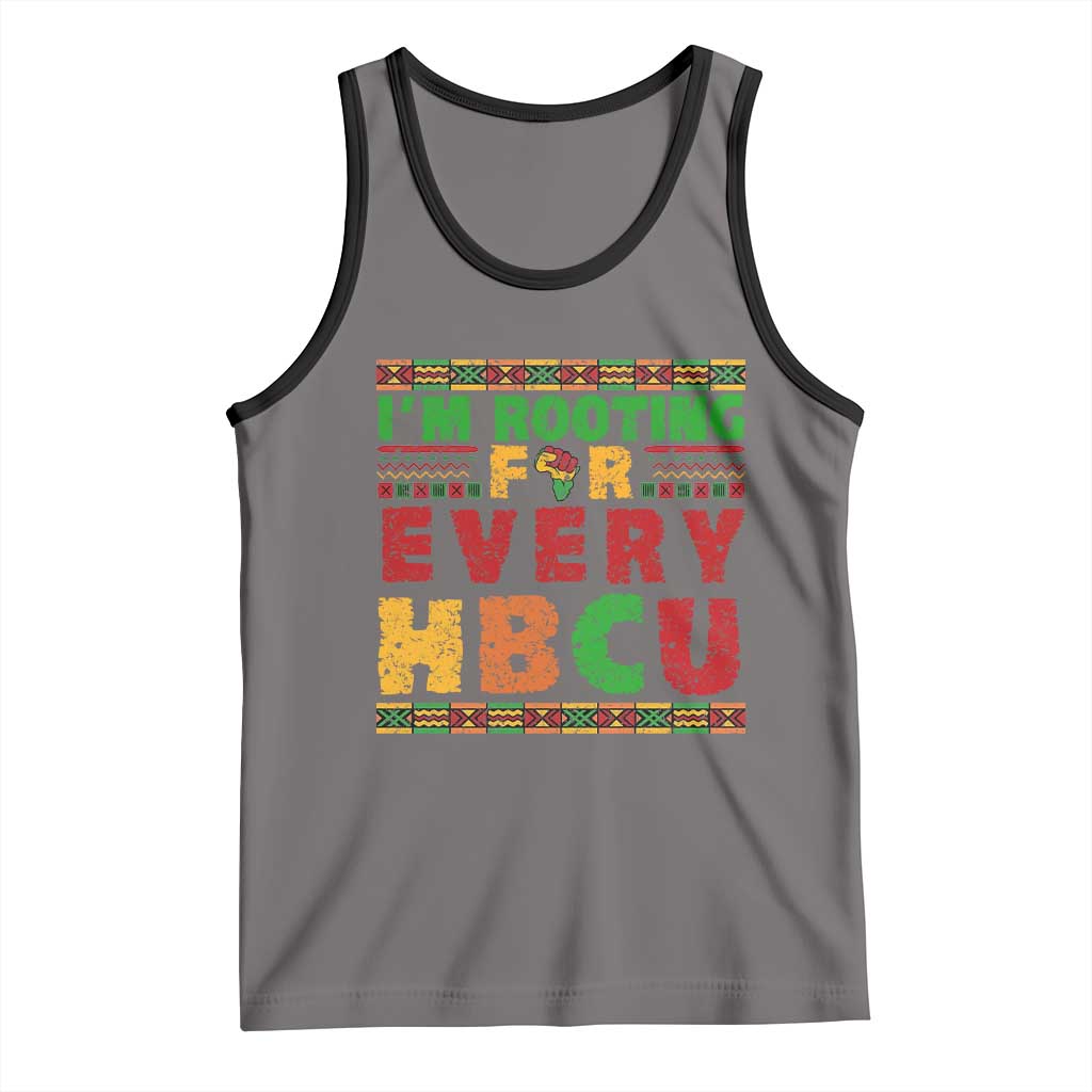 I’m Rooting for Every HBCU Tank Top Pan African Pride College Support Statement