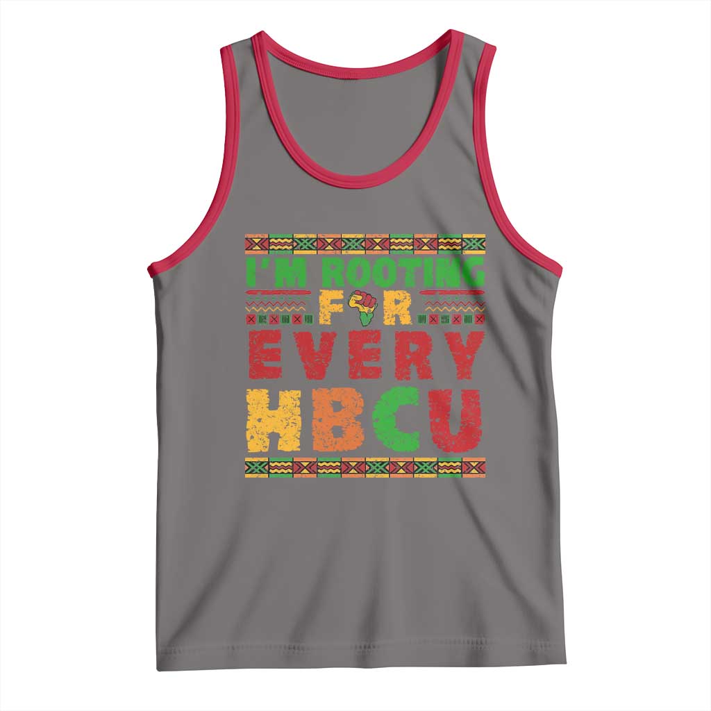 I’m Rooting for Every HBCU Tank Top Pan African Pride College Support Statement
