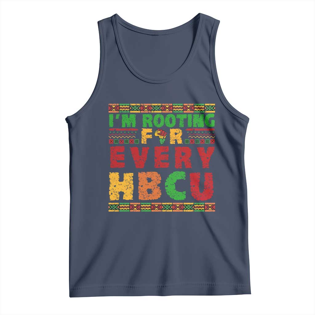 I’m Rooting for Every HBCU Tank Top Pan African Pride College Support Statement