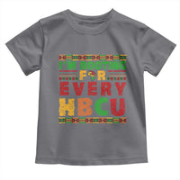 I’m Rooting for Every HBCU Toddler T Shirt Pan African Pride College Support Statement