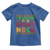 I’m Rooting for Every HBCU Toddler T Shirt Pan African Pride College Support Statement