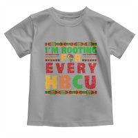 I’m Rooting for Every HBCU Toddler T Shirt Pan African Pride College Support Statement