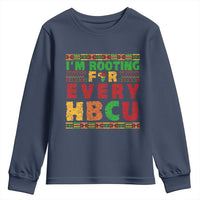 I’m Rooting for Every HBCU Youth Sweatshirt Pan African Pride College Support Statement