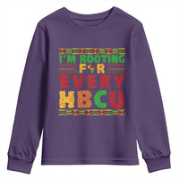 I’m Rooting for Every HBCU Youth Sweatshirt Pan African Pride College Support Statement